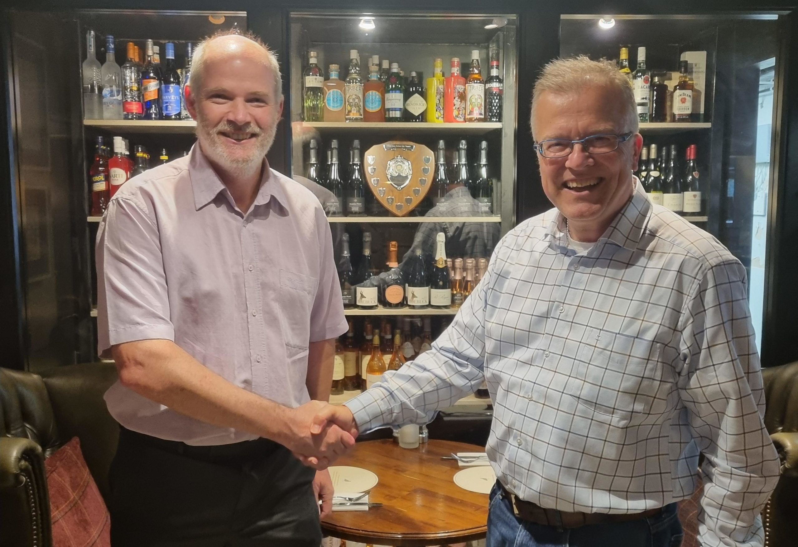 John and Werner met July 2026 to complete hand-over